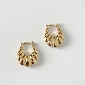 Little Scallop Hoops